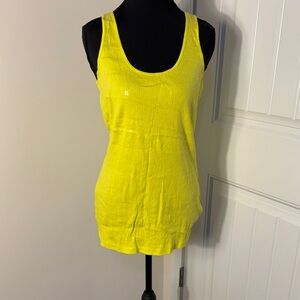 Express Bright Yellow Women's Tank Top